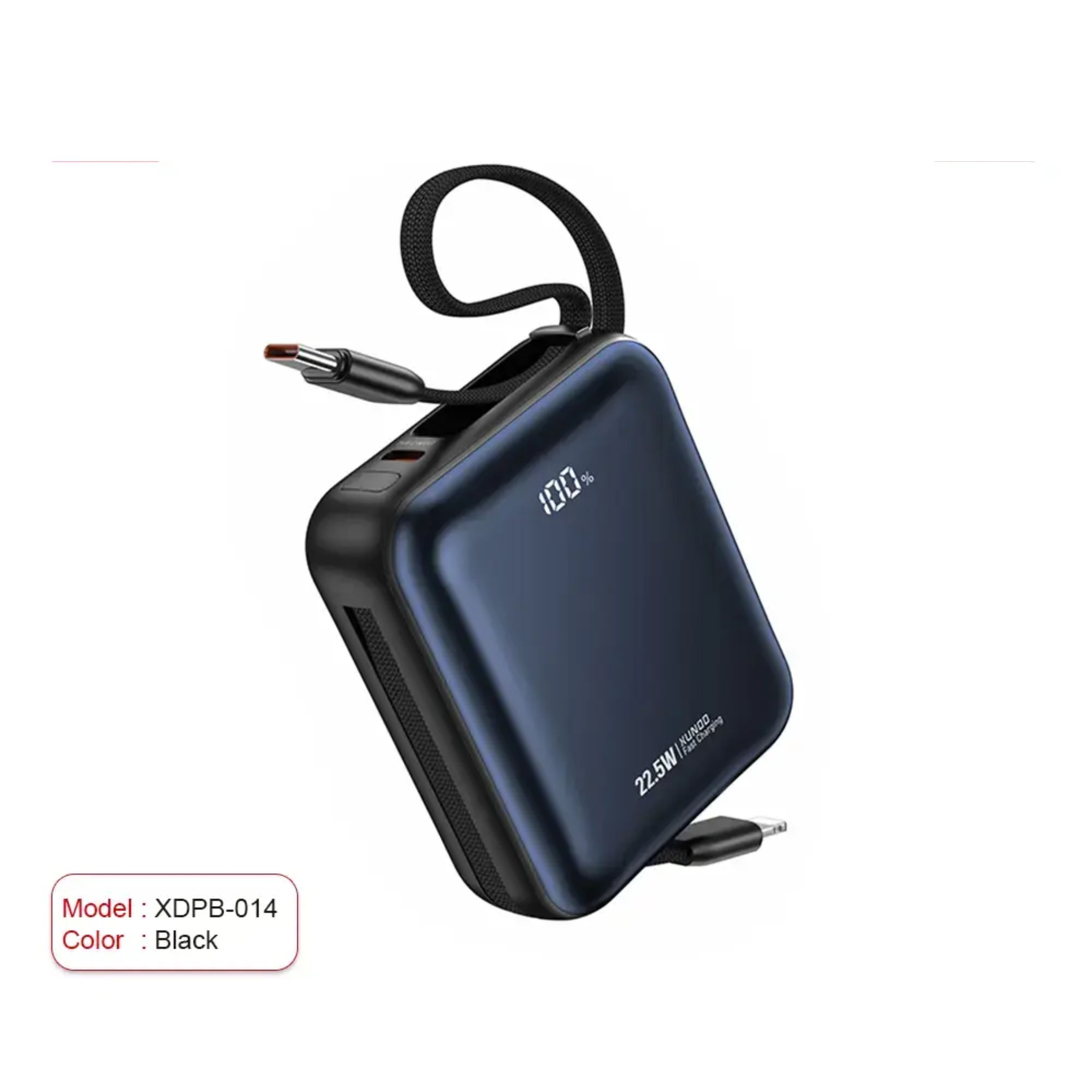 XUNDD XDPB-014 22.5W Mini Fast Charging Power Bank – 10000mAh