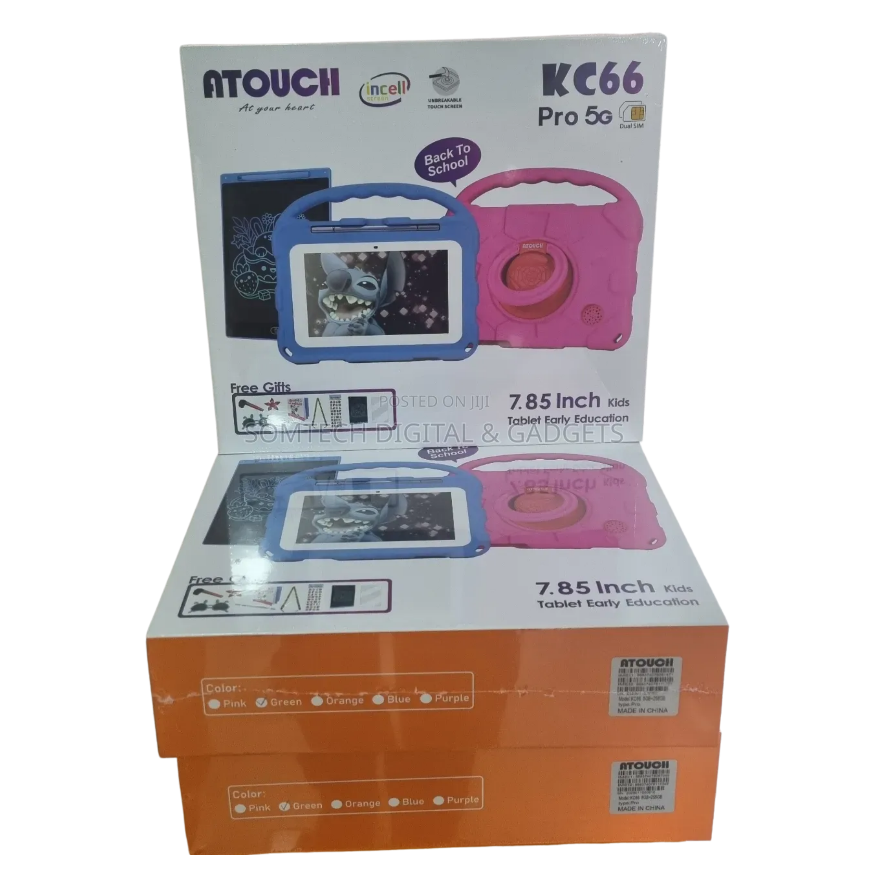 Atouch Kc66 Android Tablet for Children 12gb 256gb. 7000mah