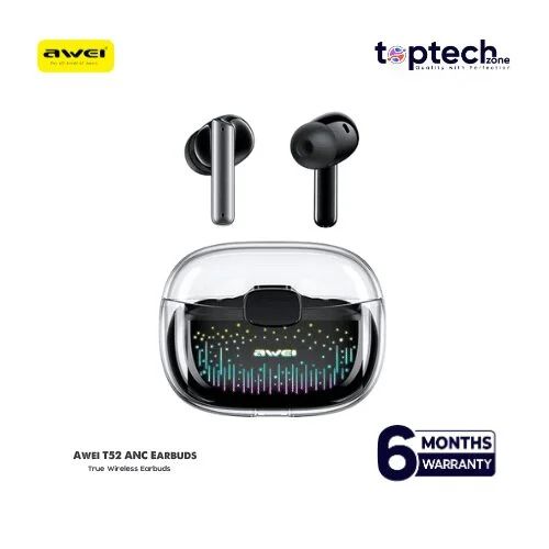 Awei T52 ANC+ENC TWS Bluetooth Earbuds