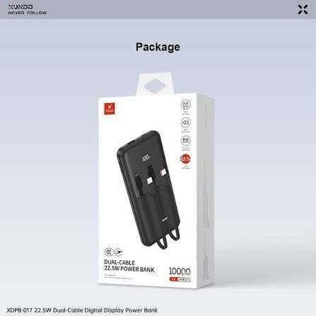  XUNDD XDPB-017 10,000mAh portable power bank